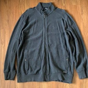 Calvin Klein zip up sweater